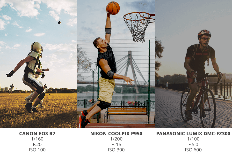 sports photography camera test