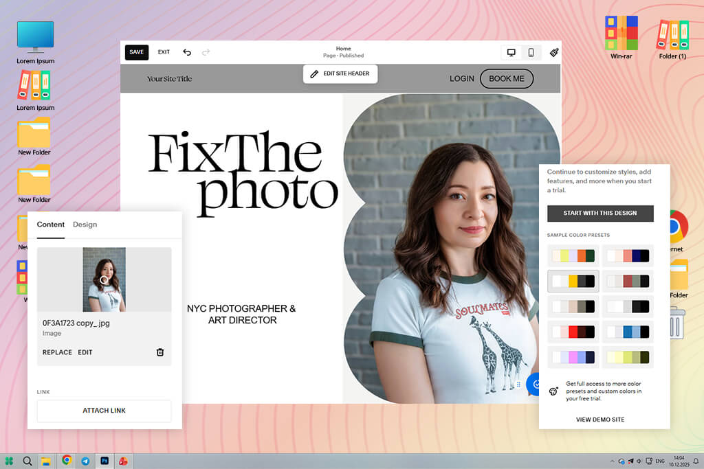 squarespace carbonmade alternative