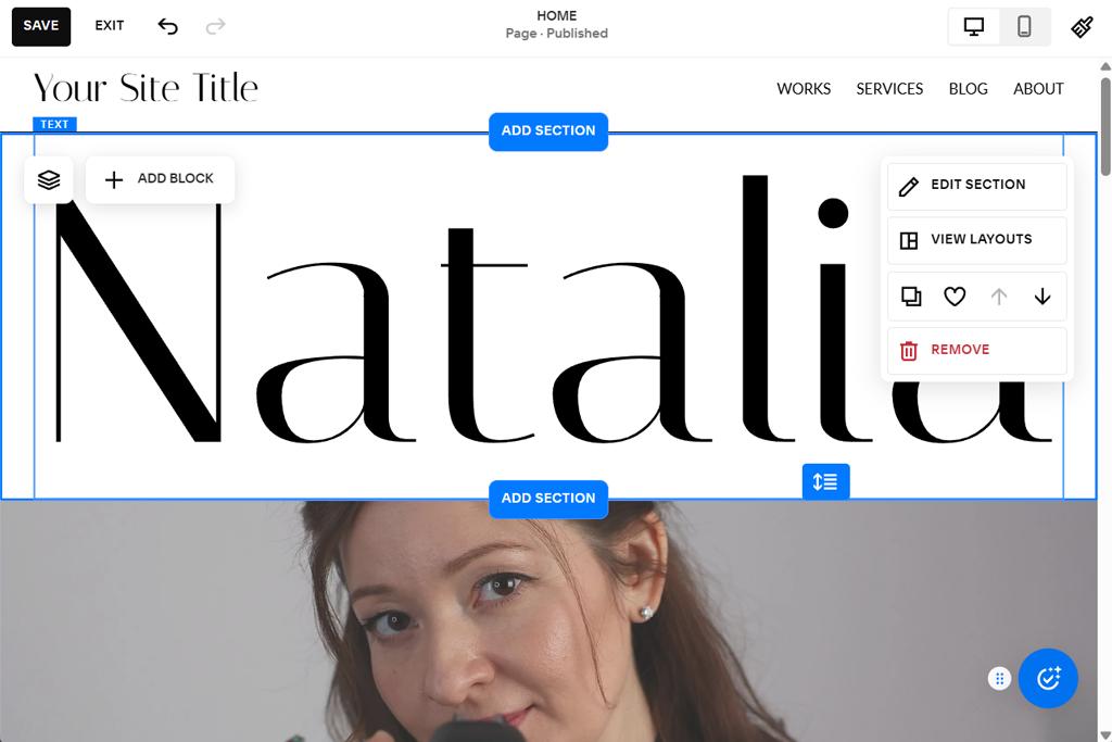 squarespace format alternative