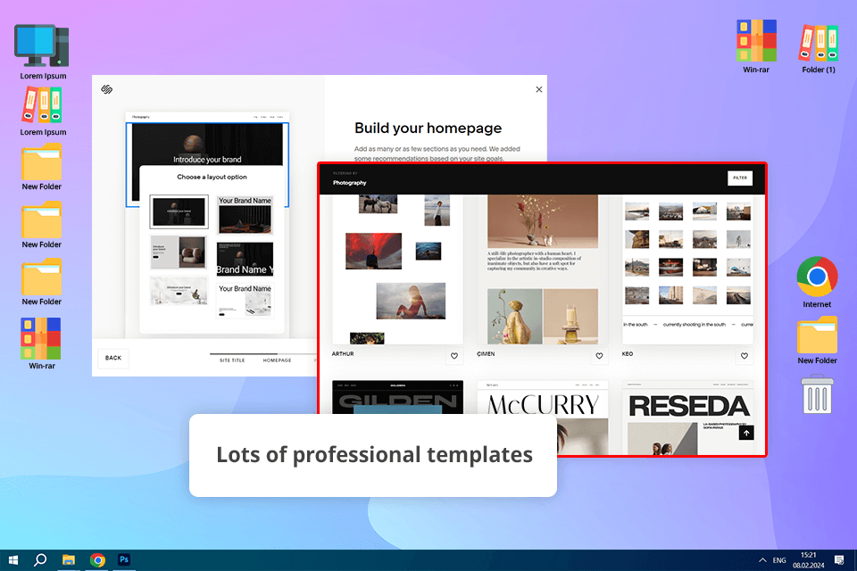 squarespace weebly alternative