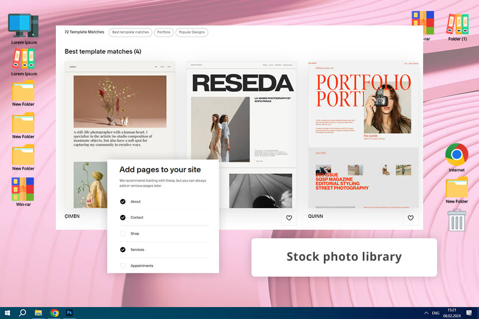 squarespace wix alternative