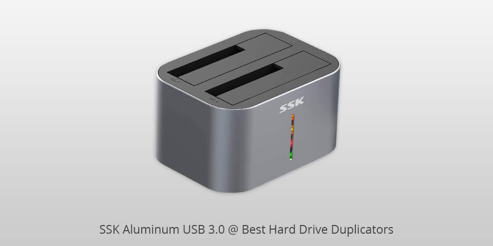 ssk aluminum usb 3.0 hard drive duplicator