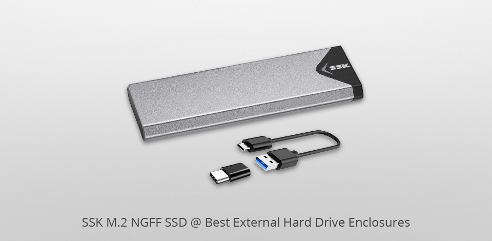 ssk m 2 ngff ssd external hard drive enclosure