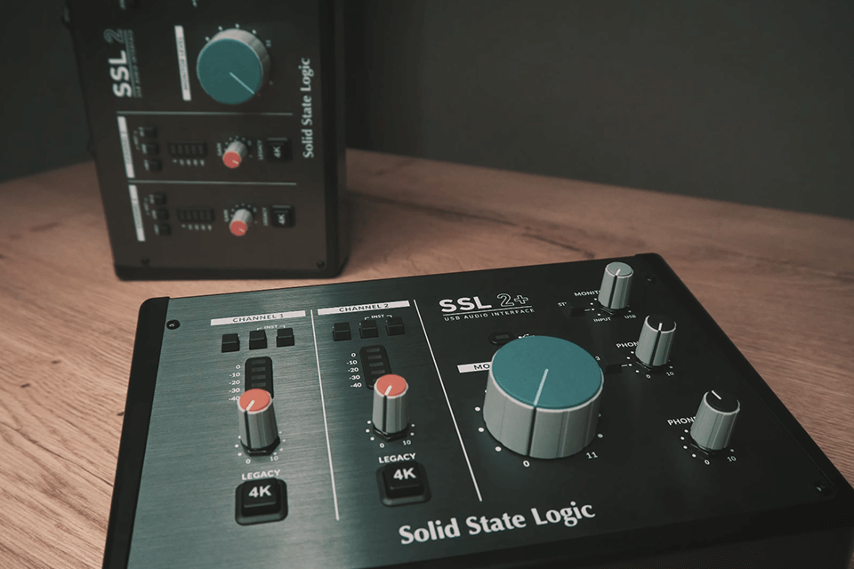 ssl2+ audio interface for logic pro x