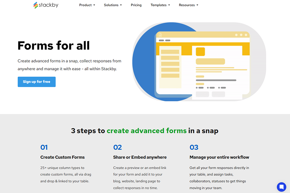 stackby online form builder
