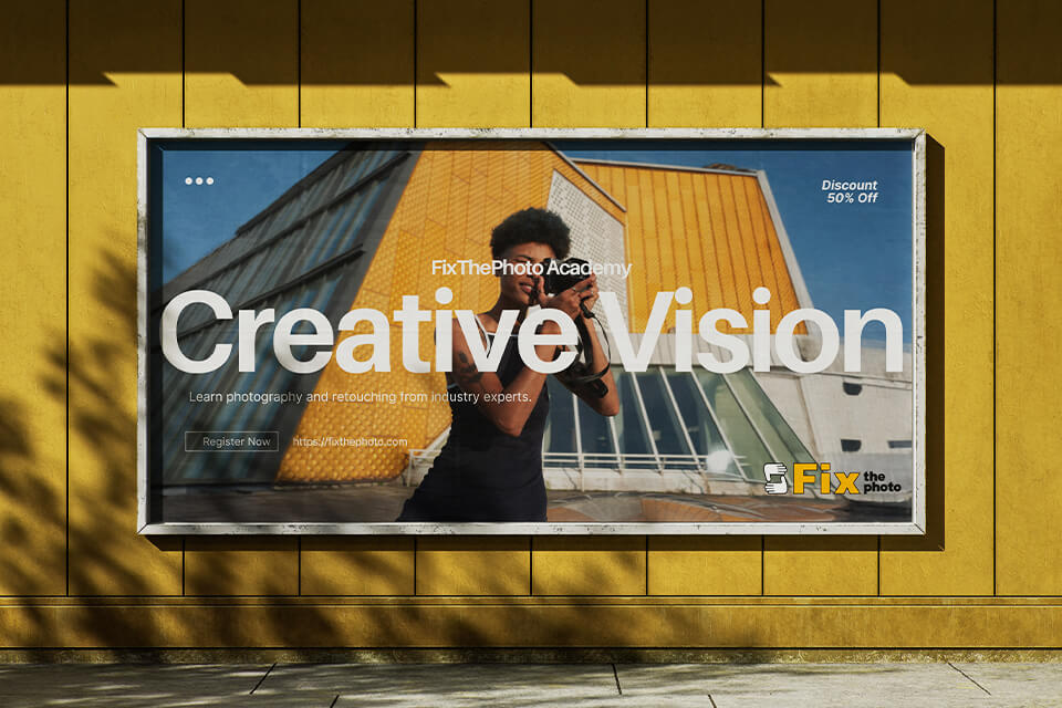 standard banner sizes example