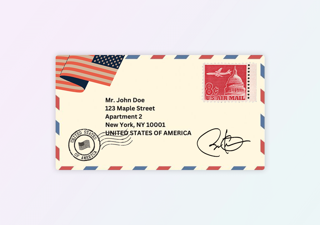 standard postcard sizes usa