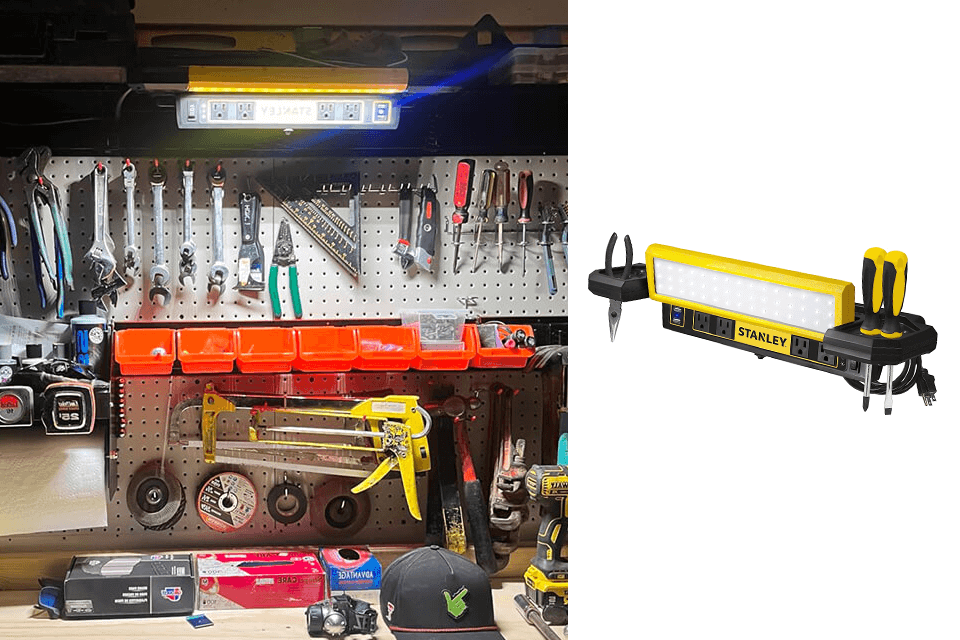 stanley workbench light