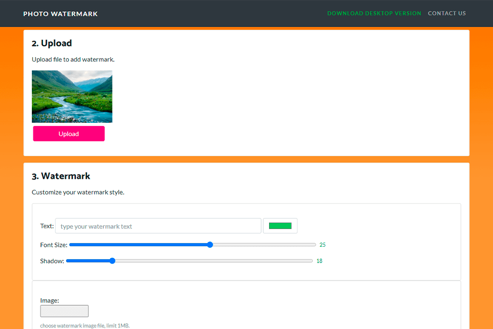 online star watermark software