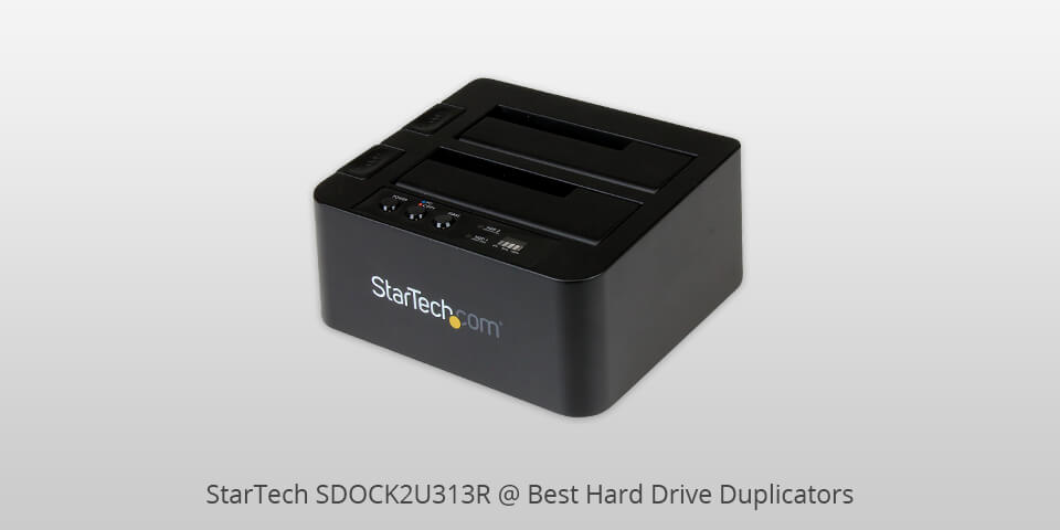 startech sdock2u313r hard drive duplicator