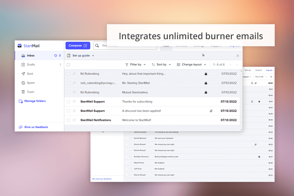 startmail to secure email for small business
