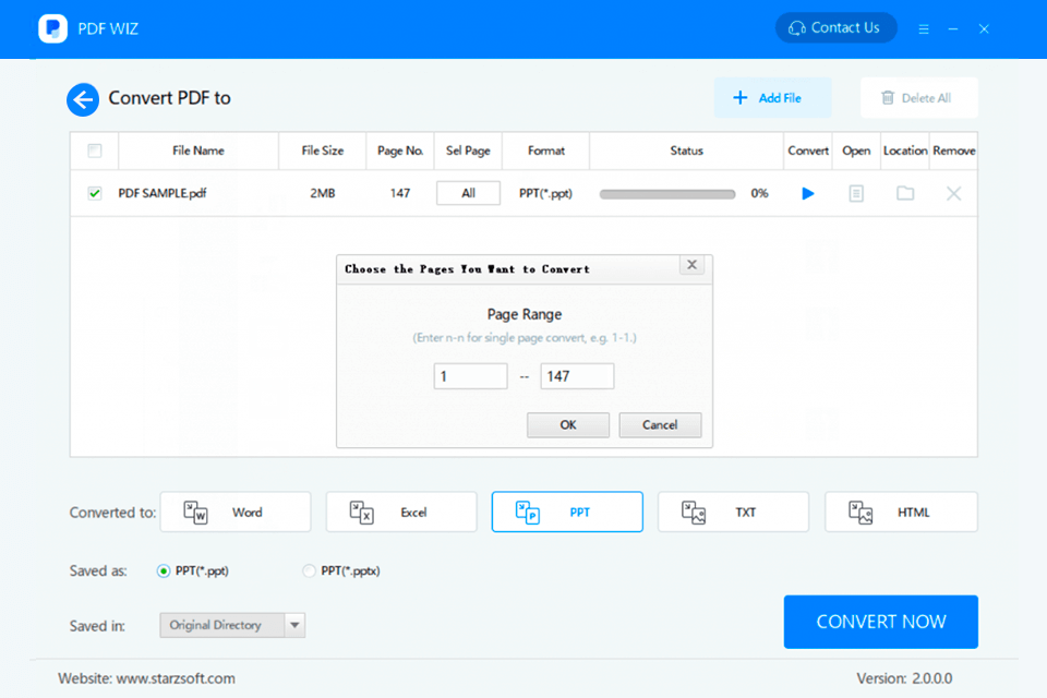 starzsoft pdf wiz converter review editing