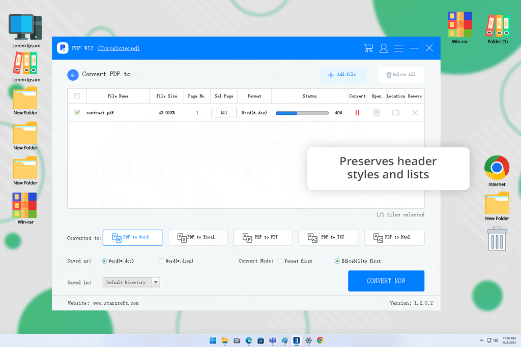 starzsoft pdf wiz free pdf to word converter