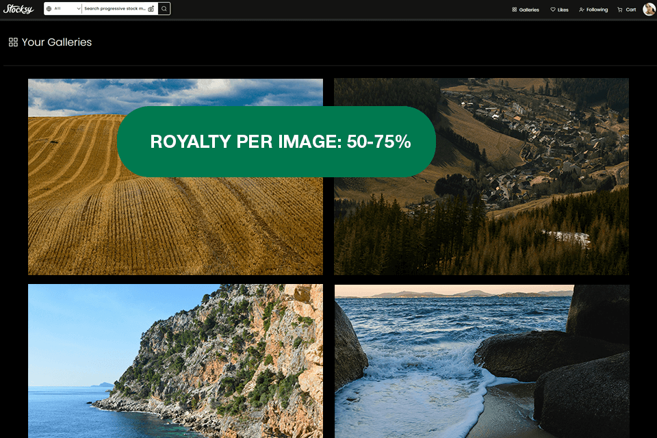 stocksy place to sell photos online