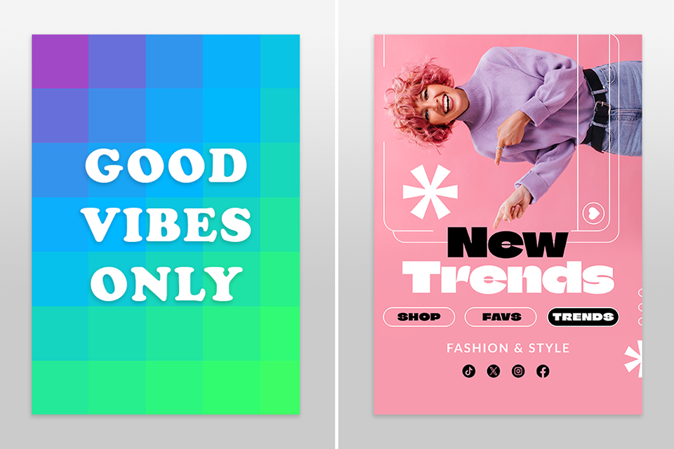 stop using boring poster ideas