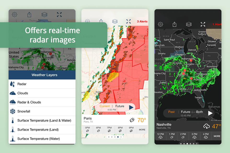storm shield app to photograph storms