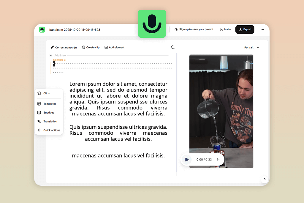 streamlabs podcast editor free video editing app