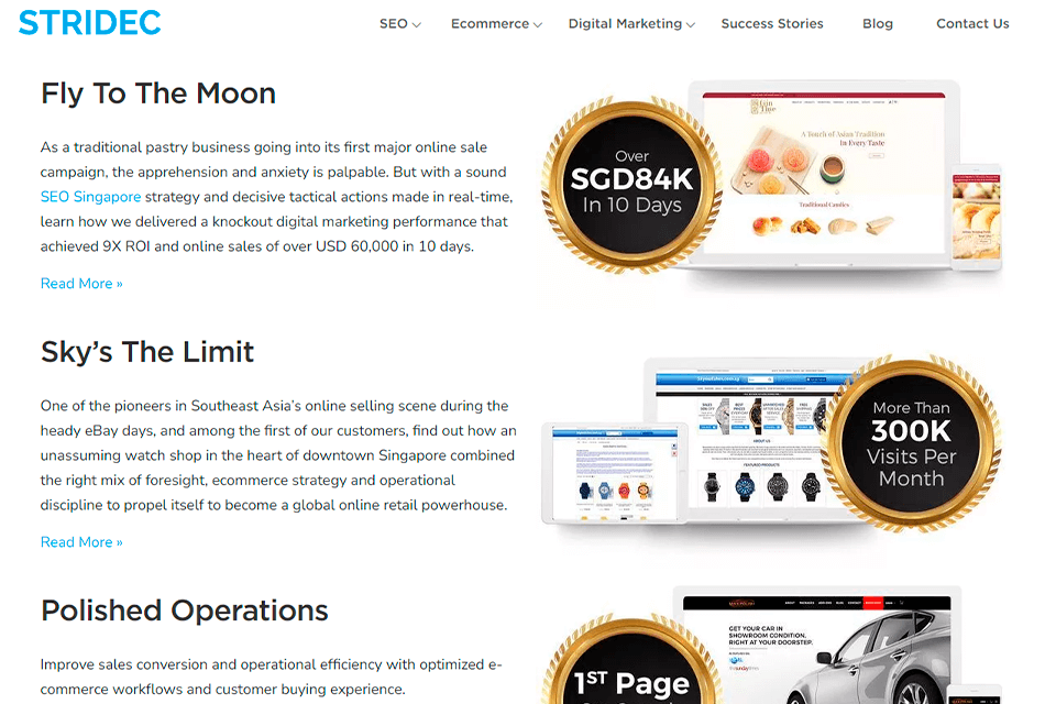 stridec agency interface