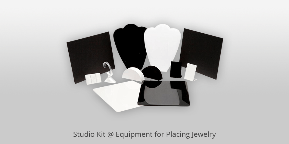 studio kit jewelry photography kit