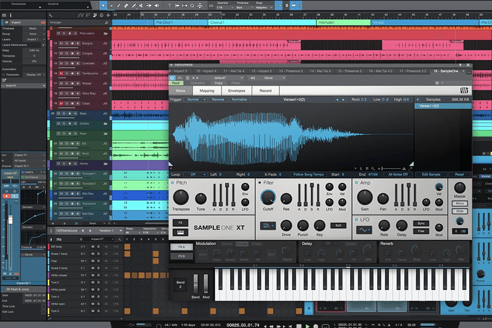 studio one interface