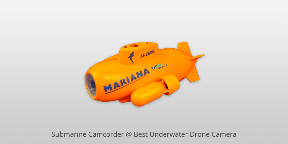 submarine camcorder best underwater drone camera