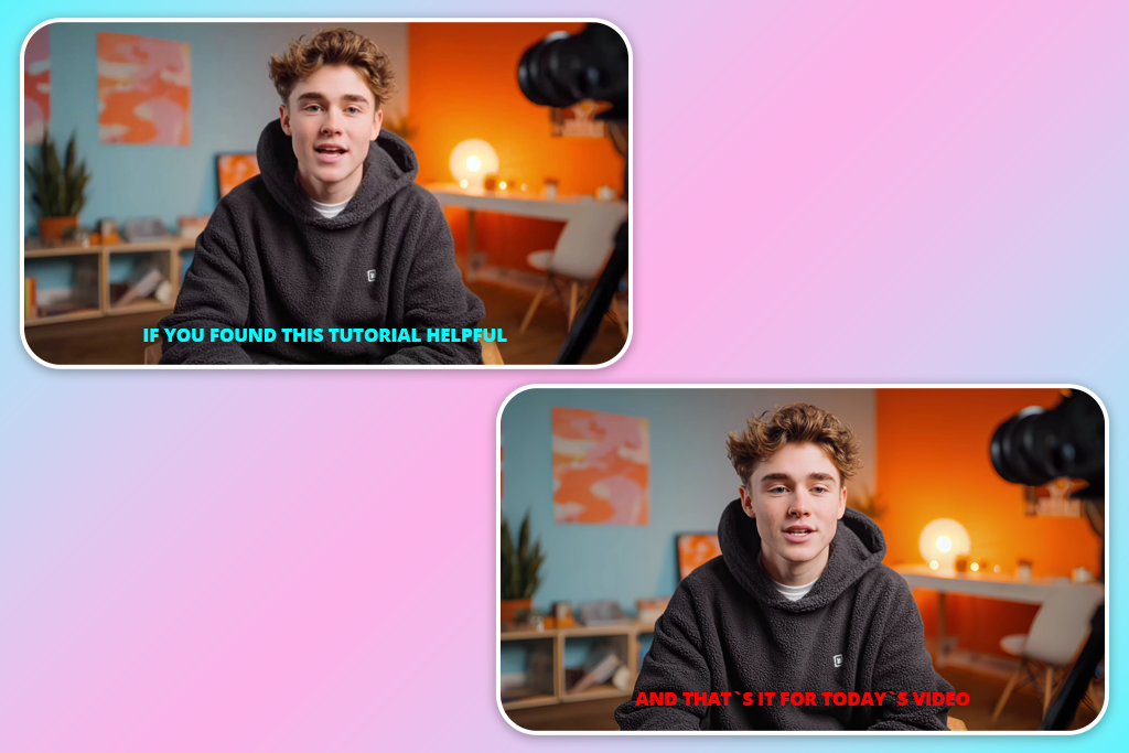 subtitle colors to avoid
