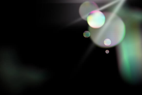 sun flare photo overlay