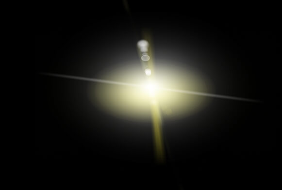 solstrålarna täcker