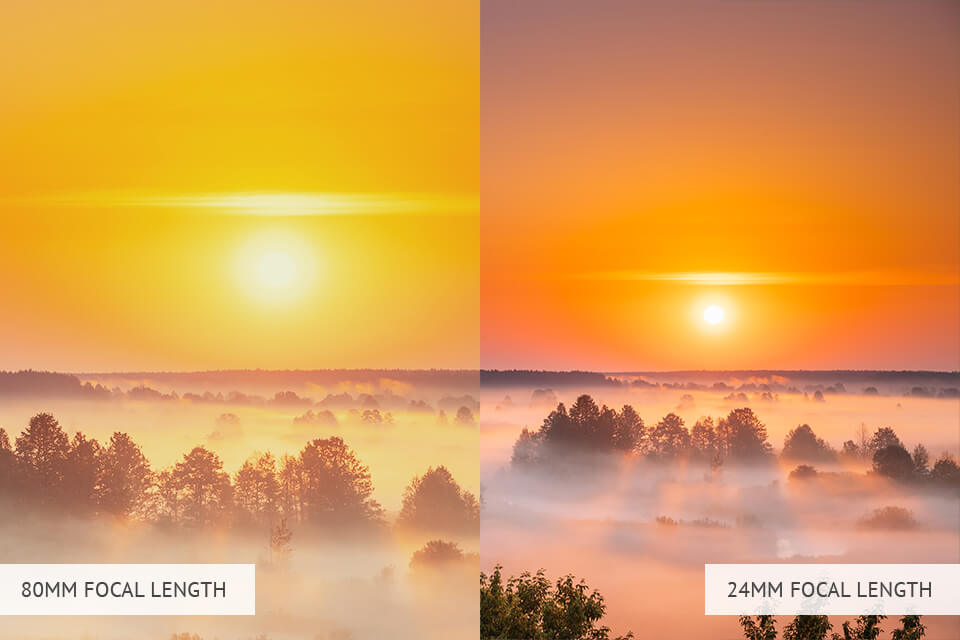 sunrise photography tips wide angle lens