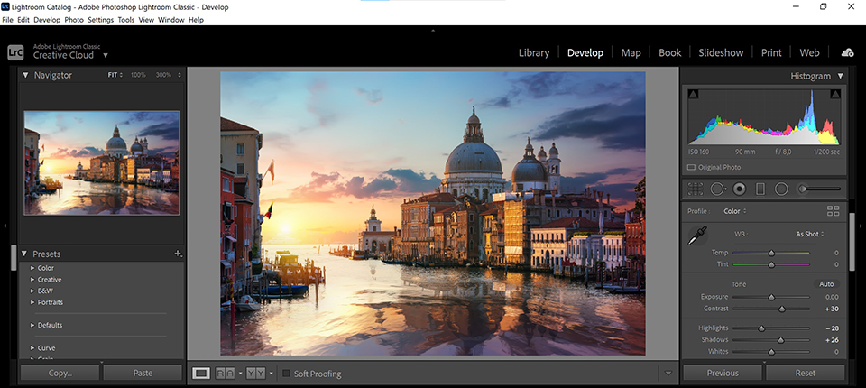 sunset pictures enhancing