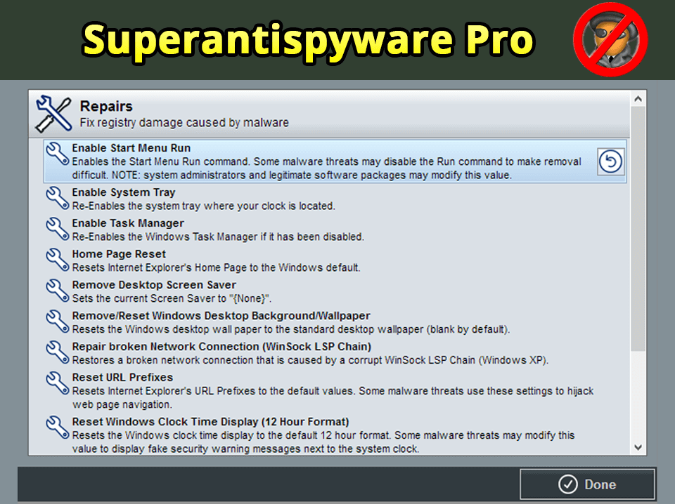 Superantispyware Pro Crack sẽ giúp bạn loại bỏ những virus, phần mềm độc hại và tấn công từ internet một cách nhanh chóng và an toàn nhất. Hãy tải và sử dụng ứng dụng này để bảo vệ toàn diện cho thiết bị của bạn.