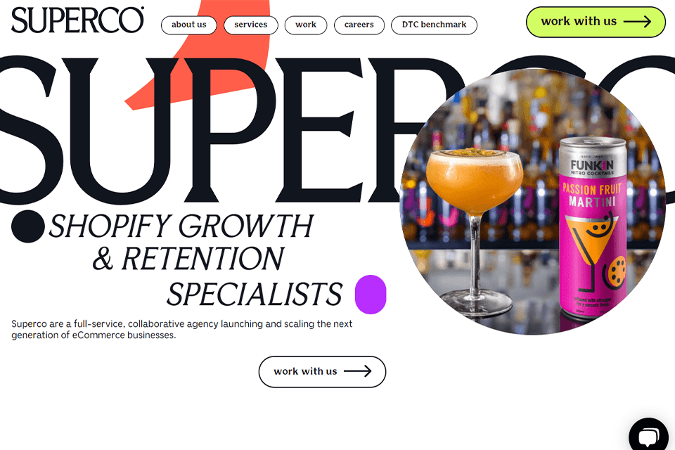 superco shopify development company interface