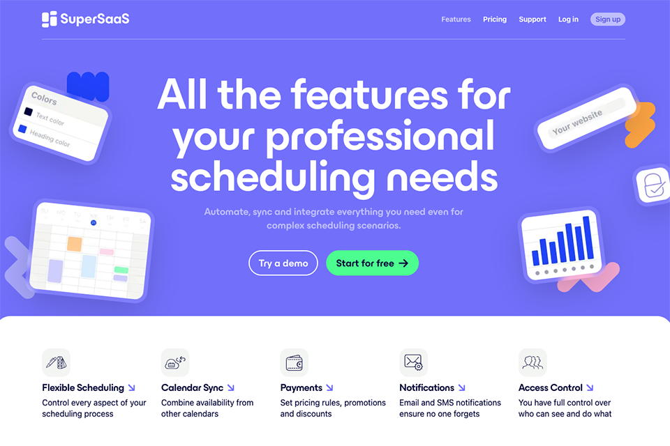 supersaas scheduling software