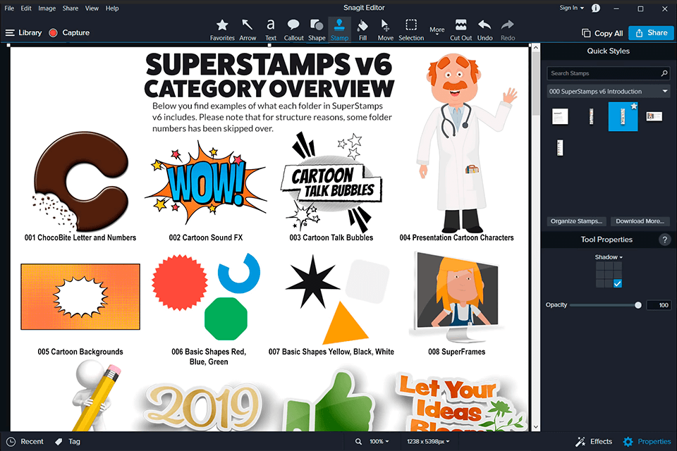 superstamps interface