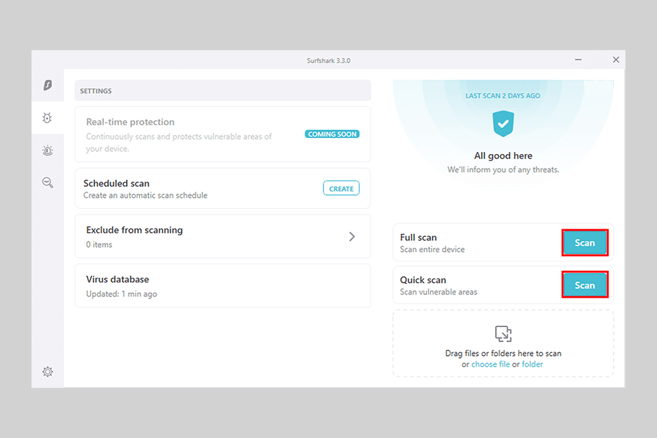 surfshark 一款防病毒工具