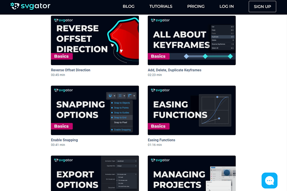 svgator interactive svg animation creator tutorials