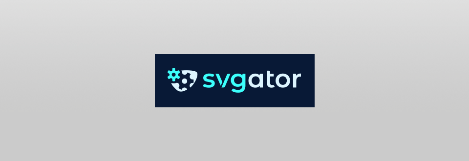 svgator svg morph animation creator logo