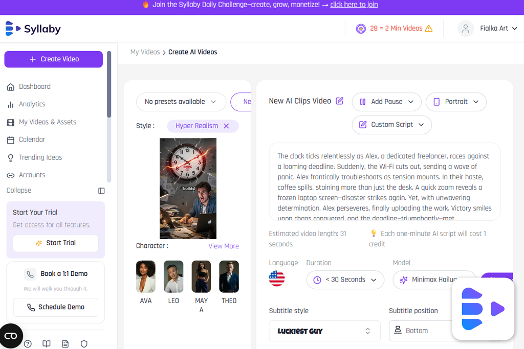 syllaby pictory ai alternative