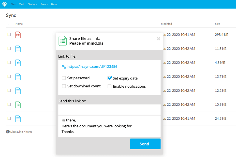 Sync التخزين السحابي لواجهة الموسيقى
