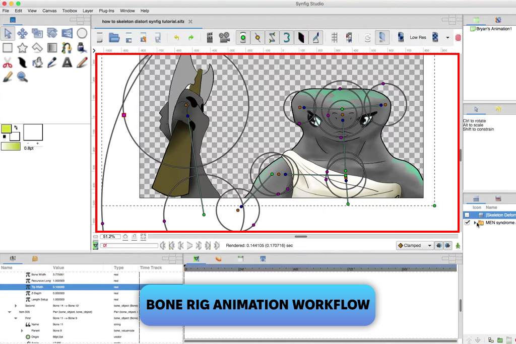 synfig studio free 2d animation software