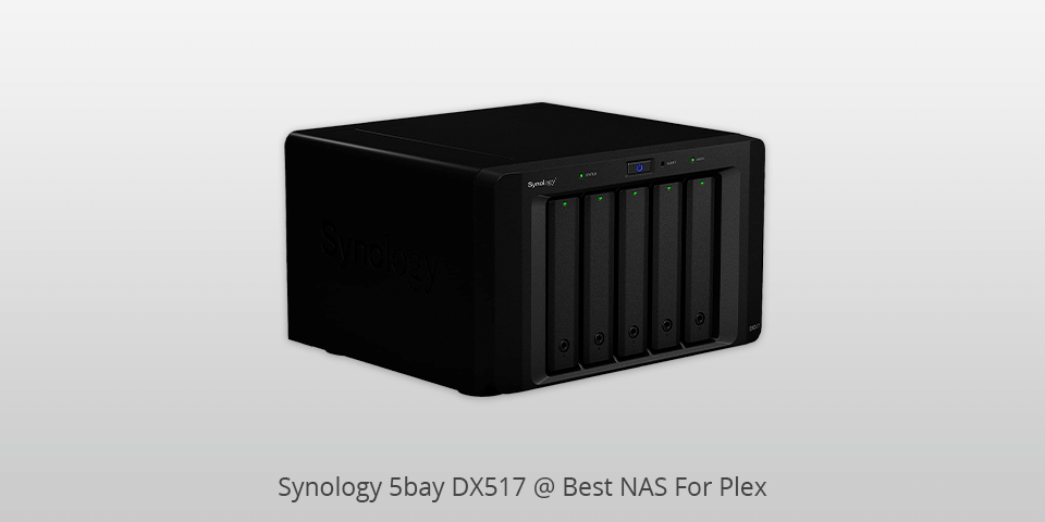 PLEX 용 Synology 5Bay DX517 NAS