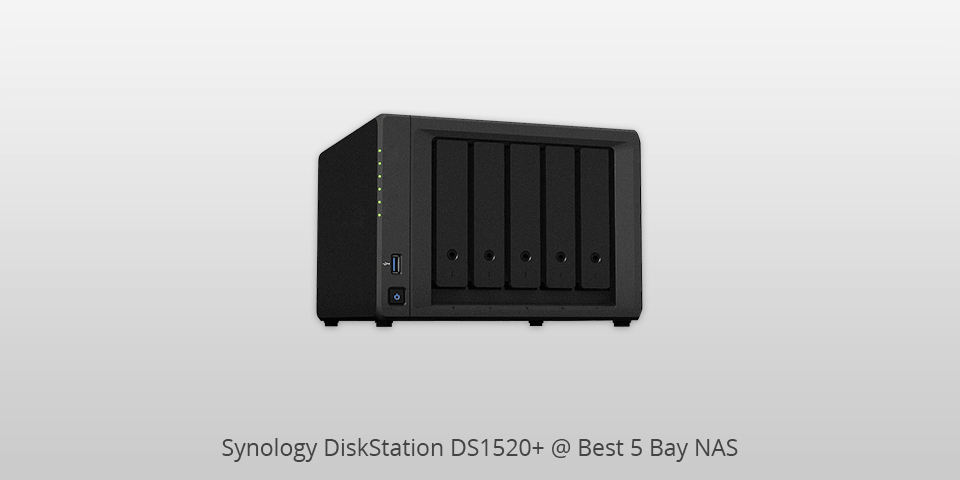 synology diskstation ds1520+ 5 bay nas