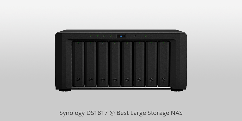 synology ds1817 large storage nas