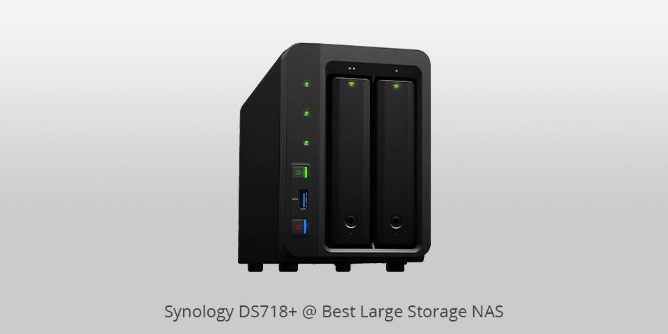 synology ds718+ large storage nas