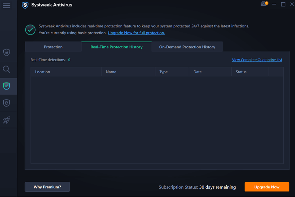 protection systweak antivirus review