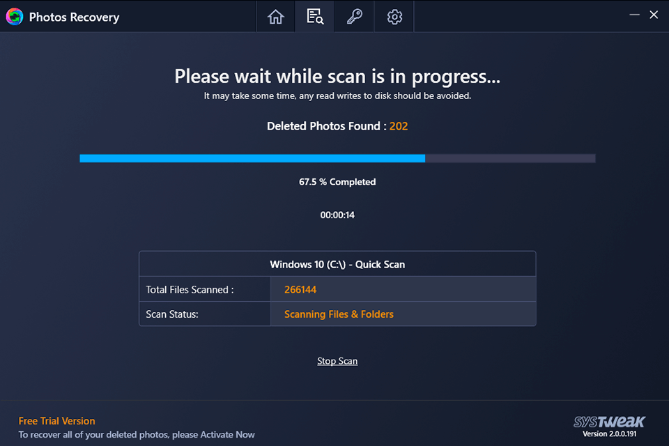 systweak photos recovery software tutorial