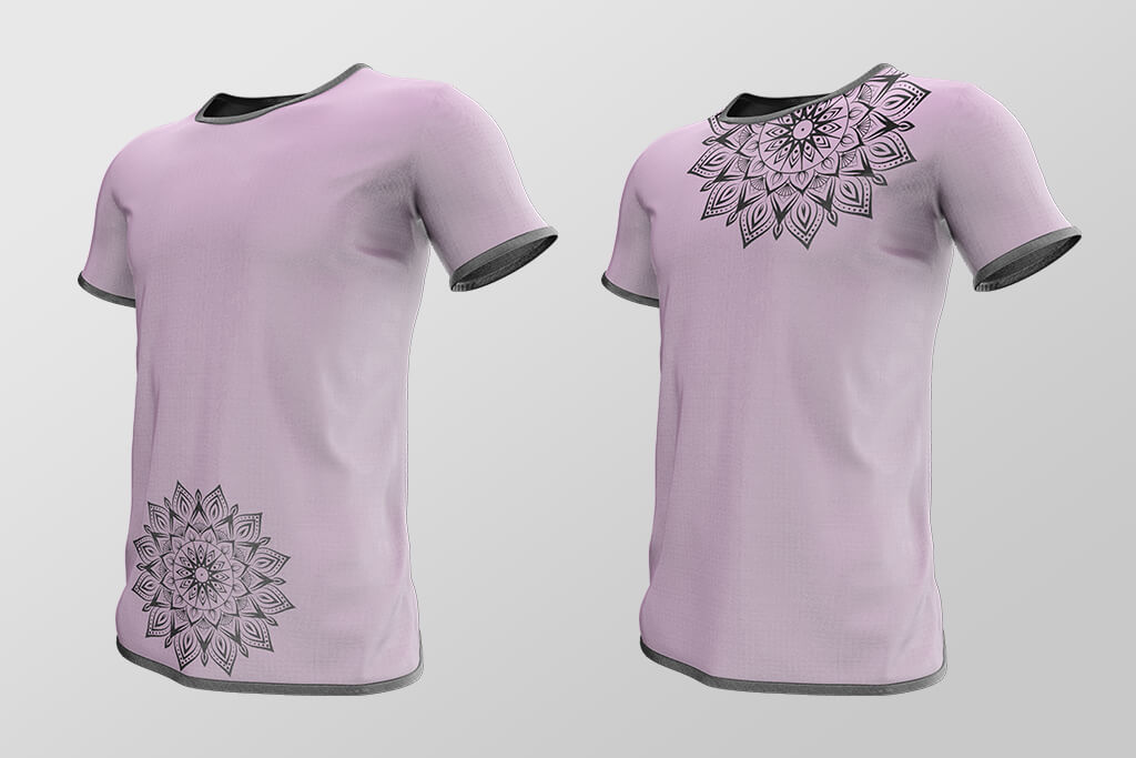 t-shirt design placement errors