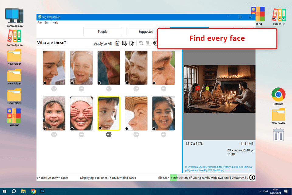 tag that photo example