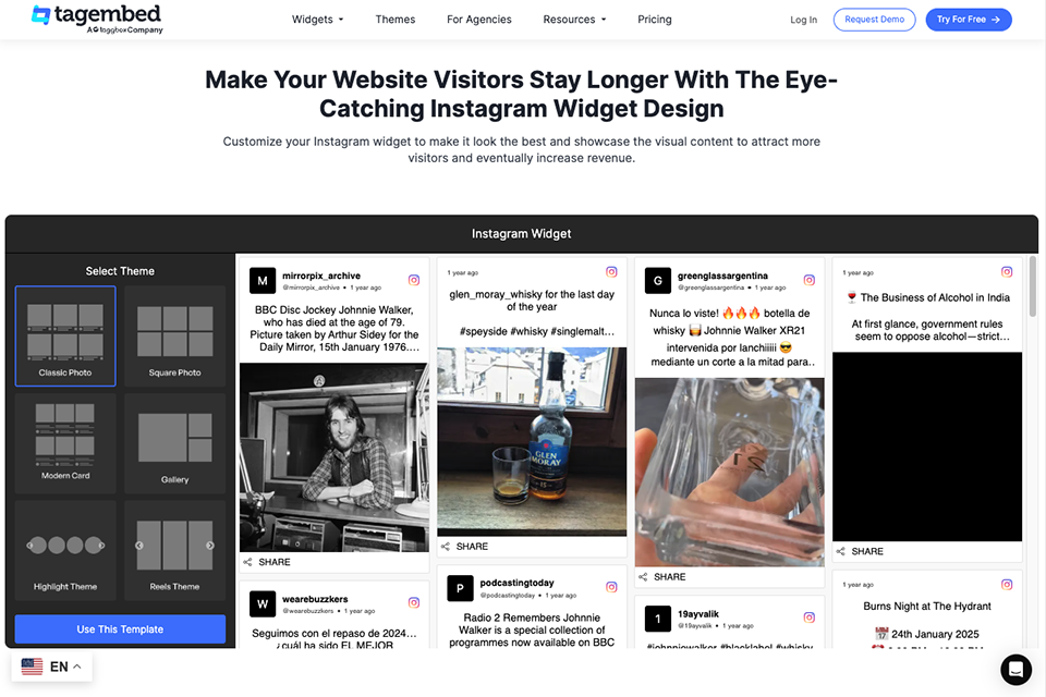 tagembed instagram marketing tool for rapid growth