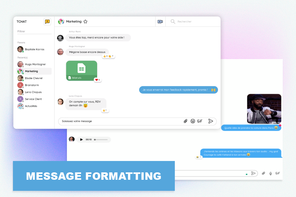 talkspirit instant messaging software